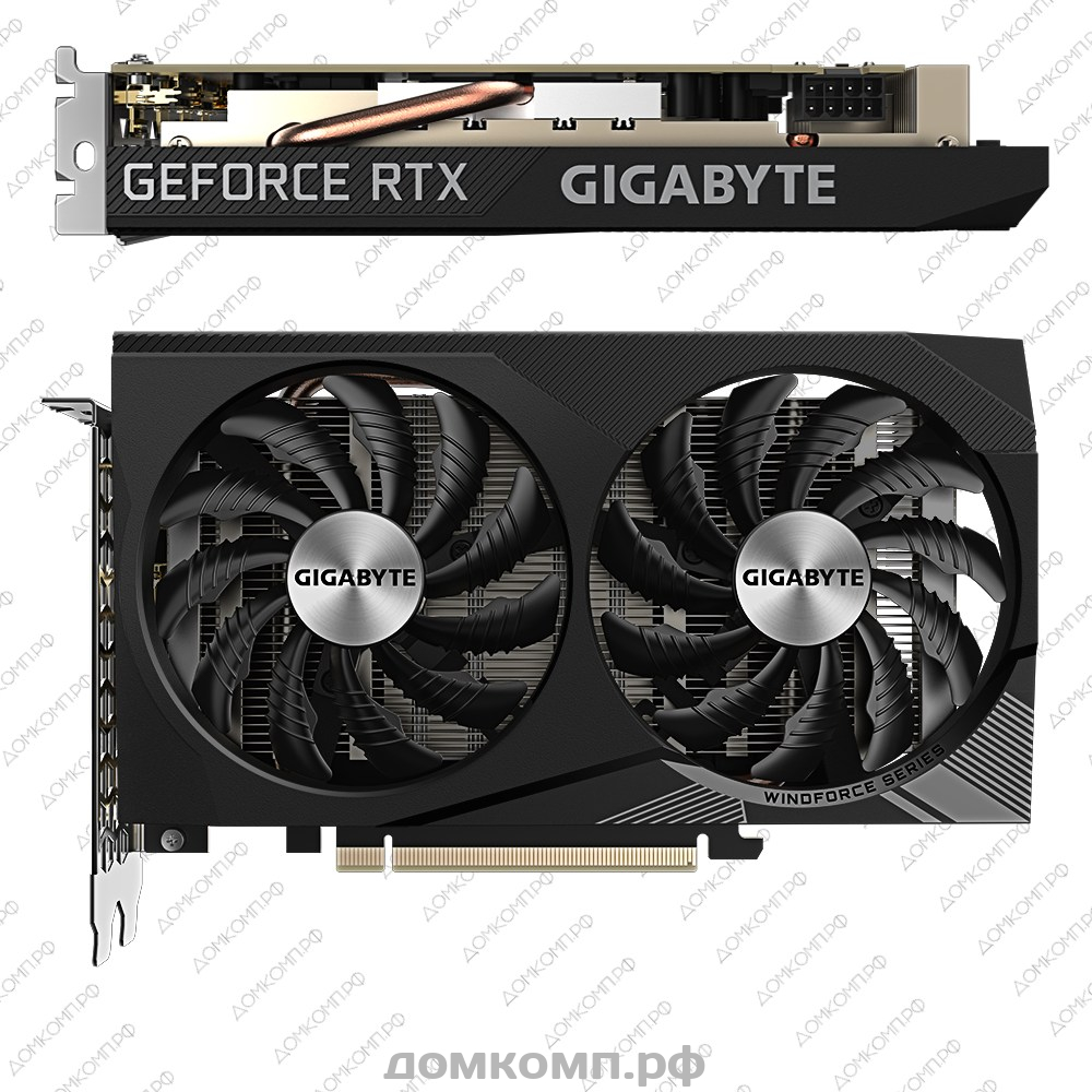 Игровая видеокарта RTX 3050 WINDFORCE OC V2 от Gigabyte в Оренбурге  недорого — купить в домкомп.рф